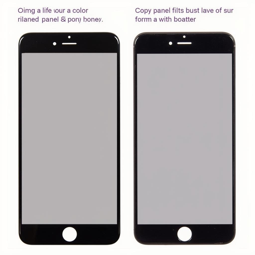 iPhone 6 Plus Panel: Original vs. Copy