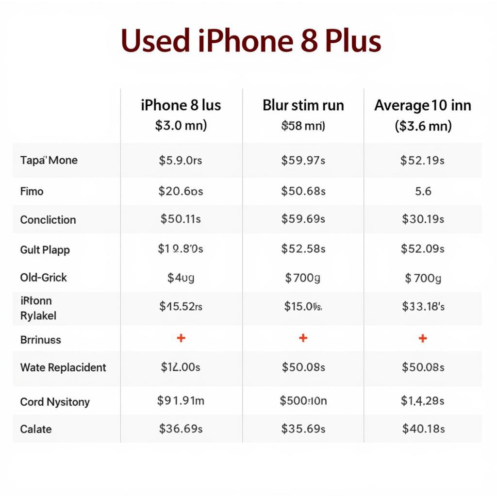 Comparing Second-Hand iPhone 8 Plus Prices