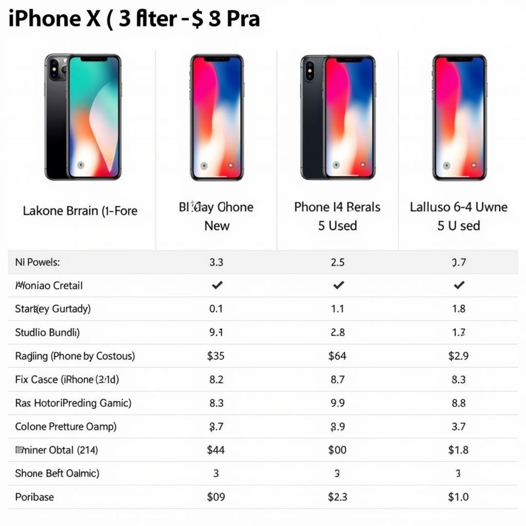 iPhone X Non PTA Price Comparison in Pakistan