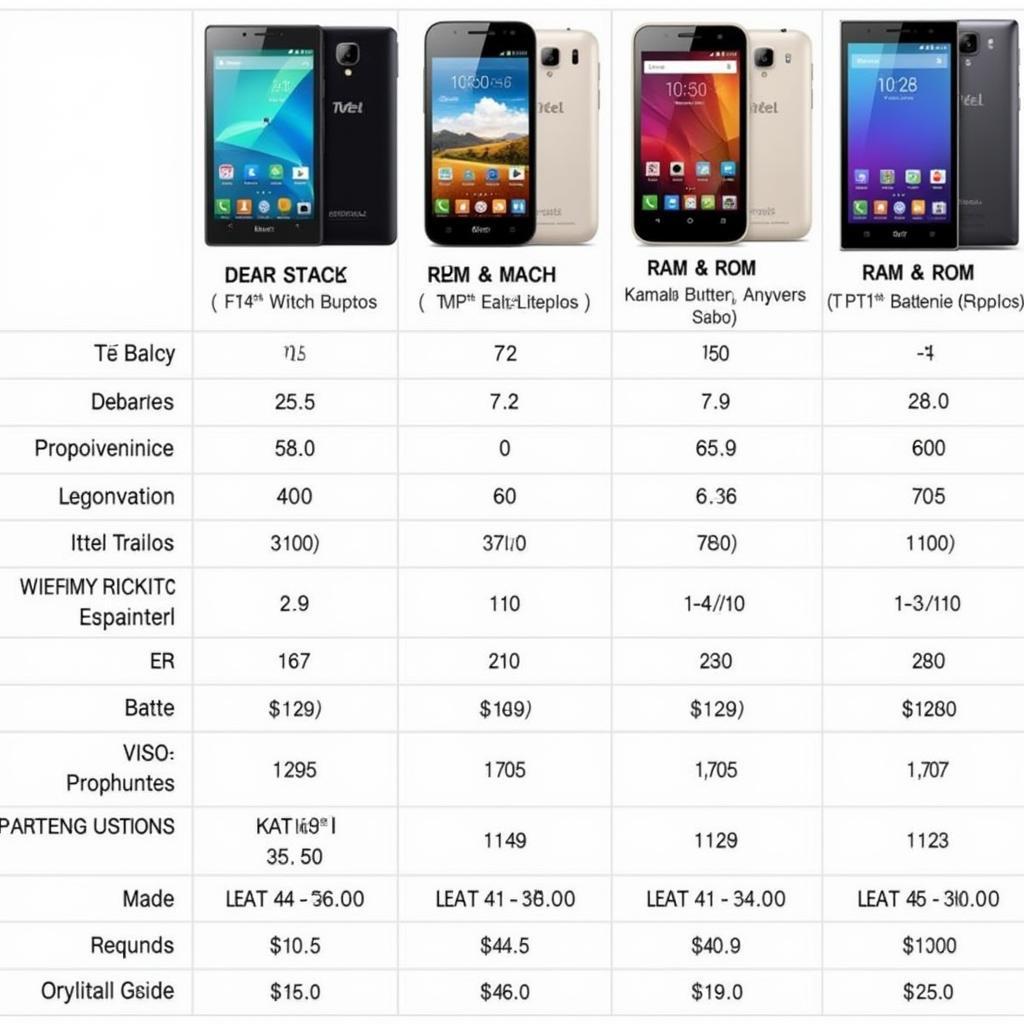 Itel New Mobile Price Comparison Chart in Pakistan