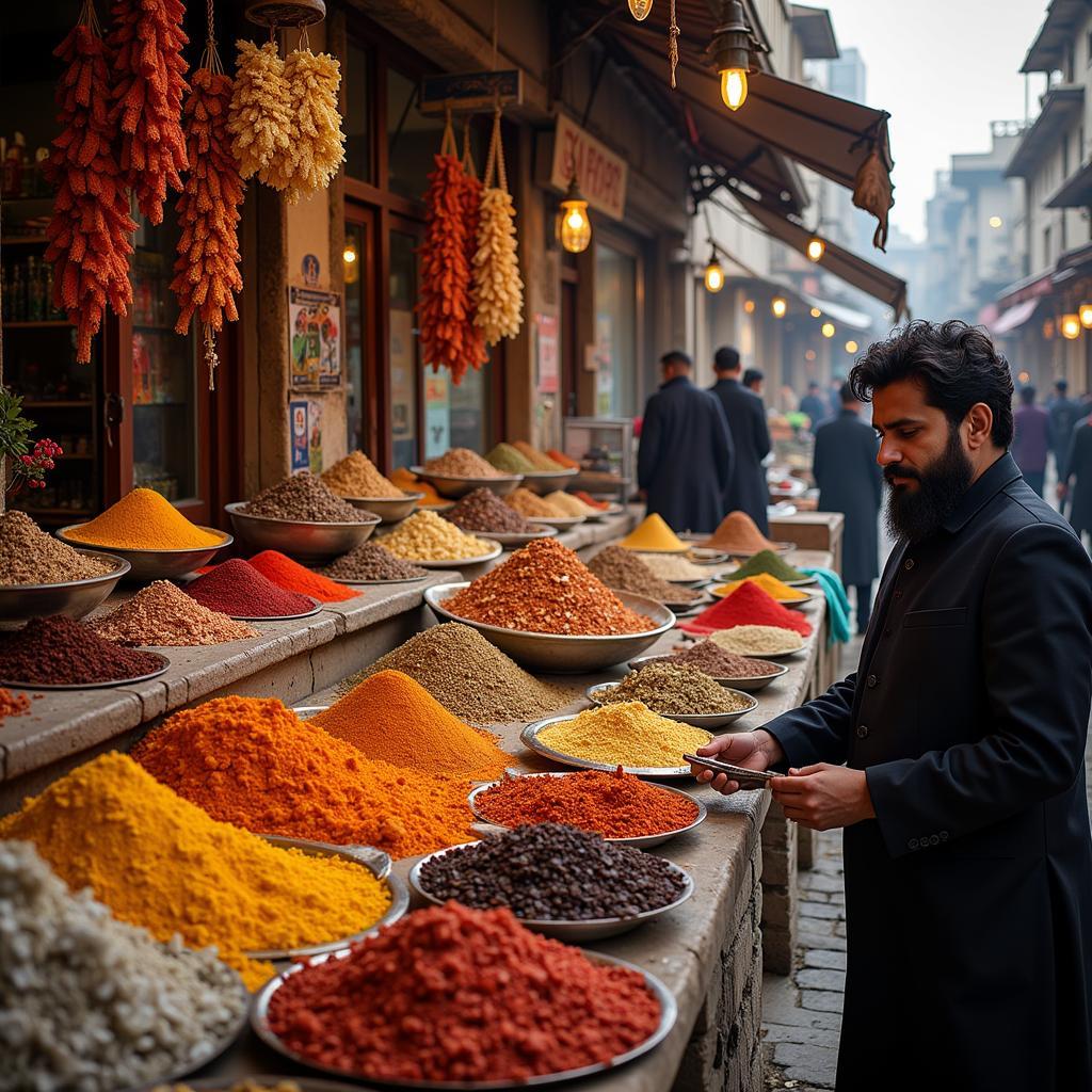 Jaifal Market in Pakistan