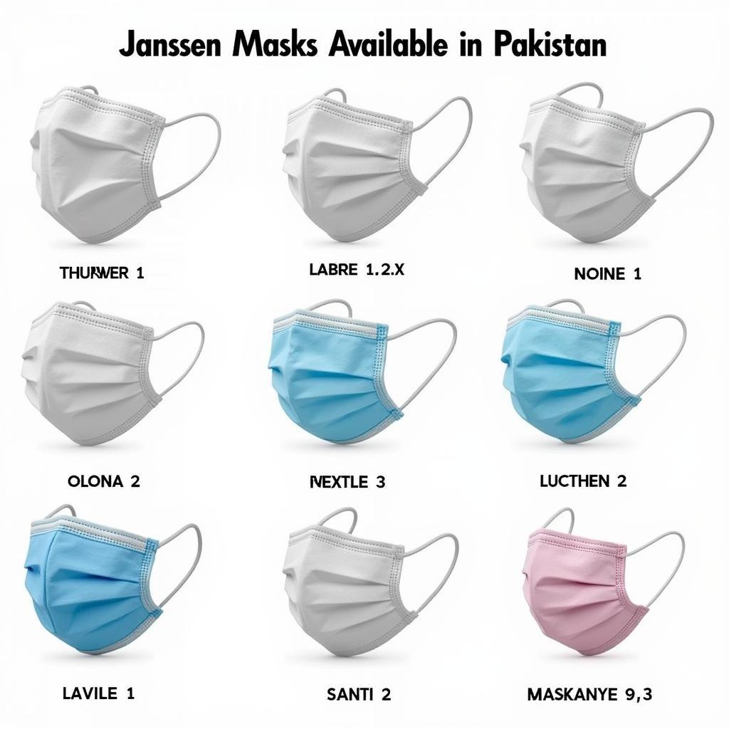 Different Types of Janssen Masks in Pakistan