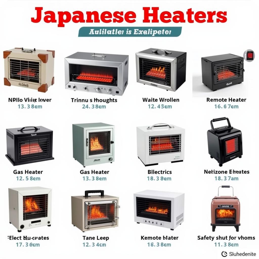 Different Japanese Heater Models Available in Pakistan