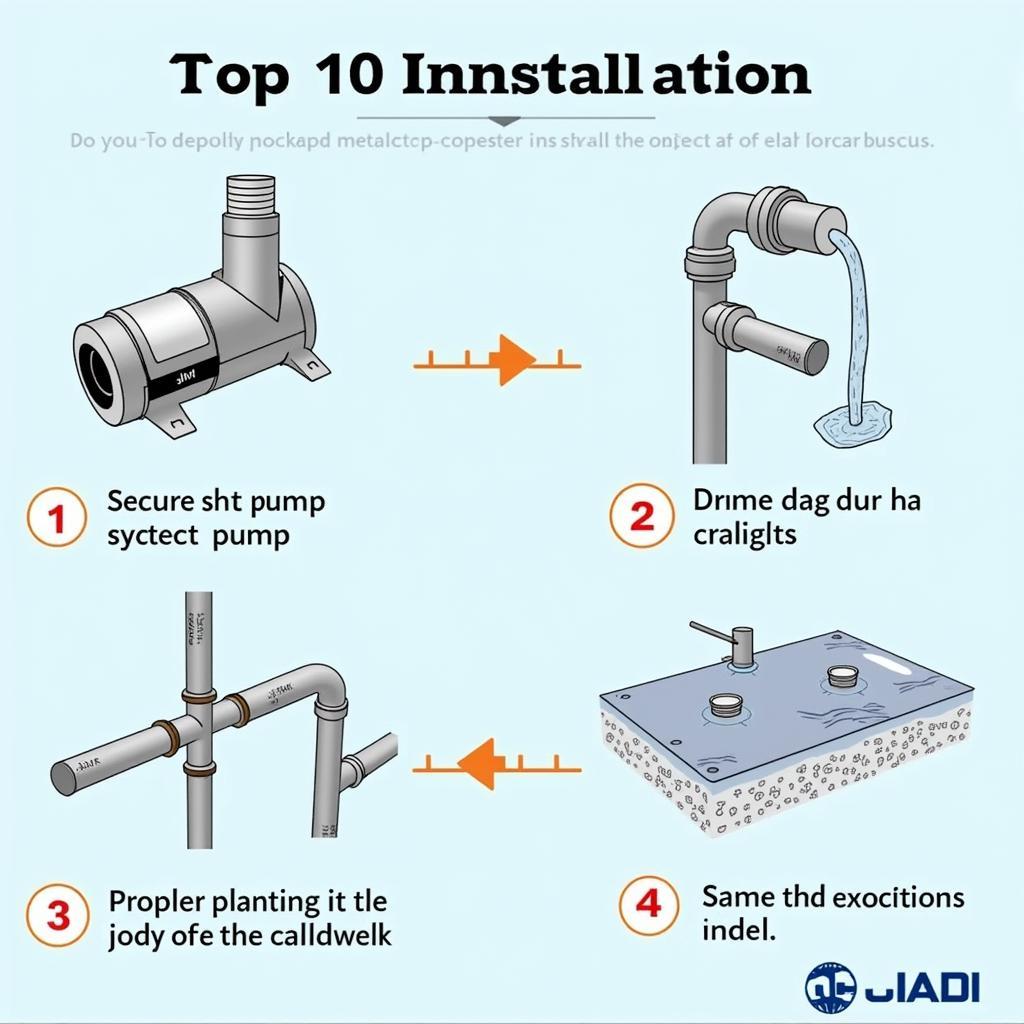 Jiadi Submersible Pump Installation