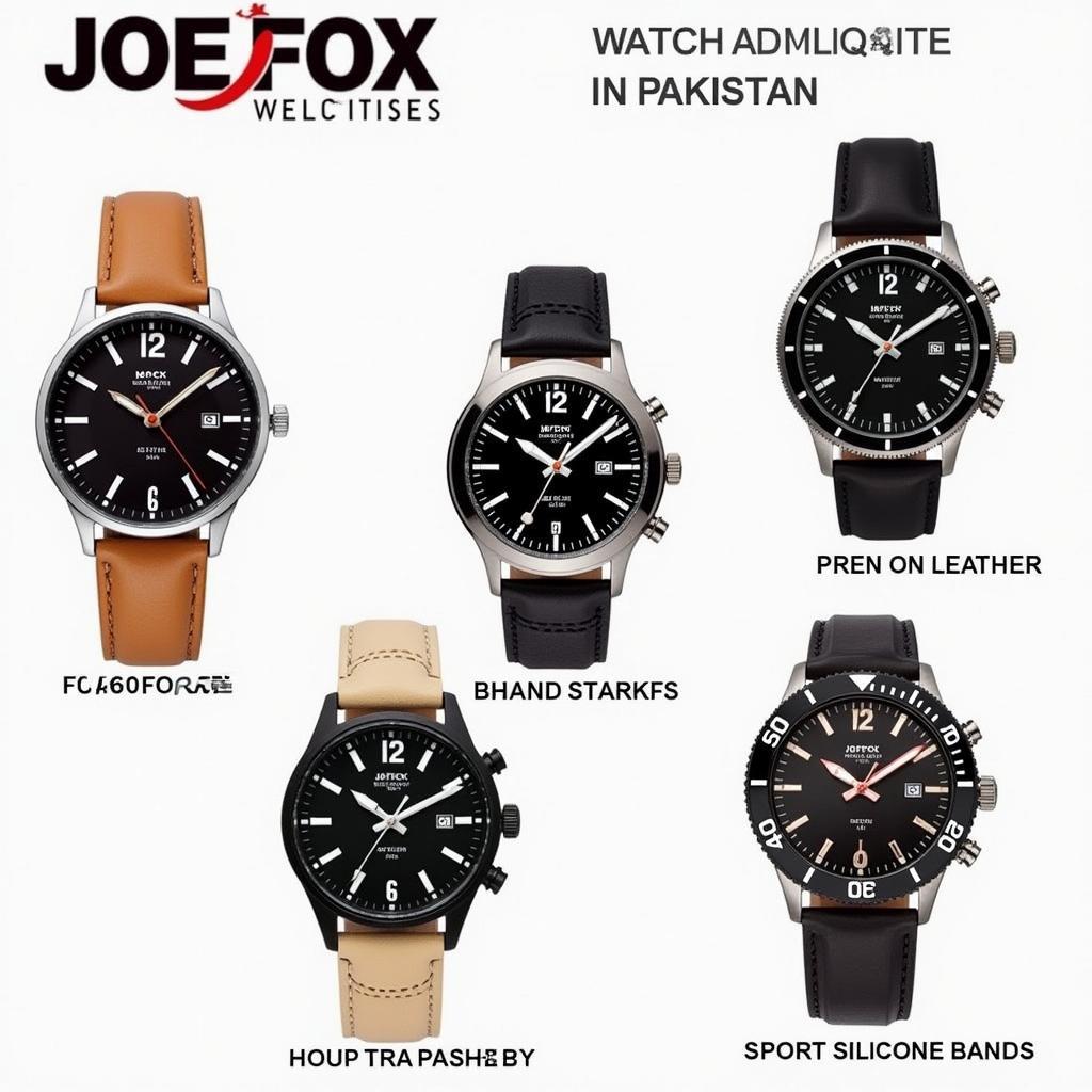 JoeFox Watch Models Available in Pakistan