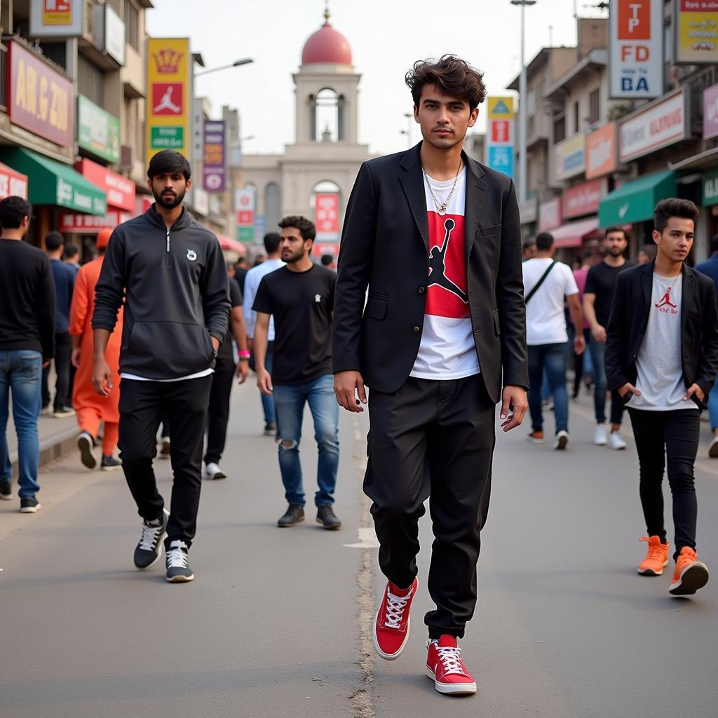 Jordan Shoes Street Style in Pakistan