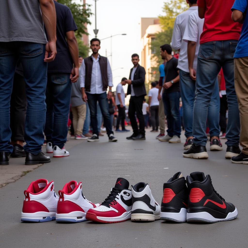 Jordans in Pakistan Street Style