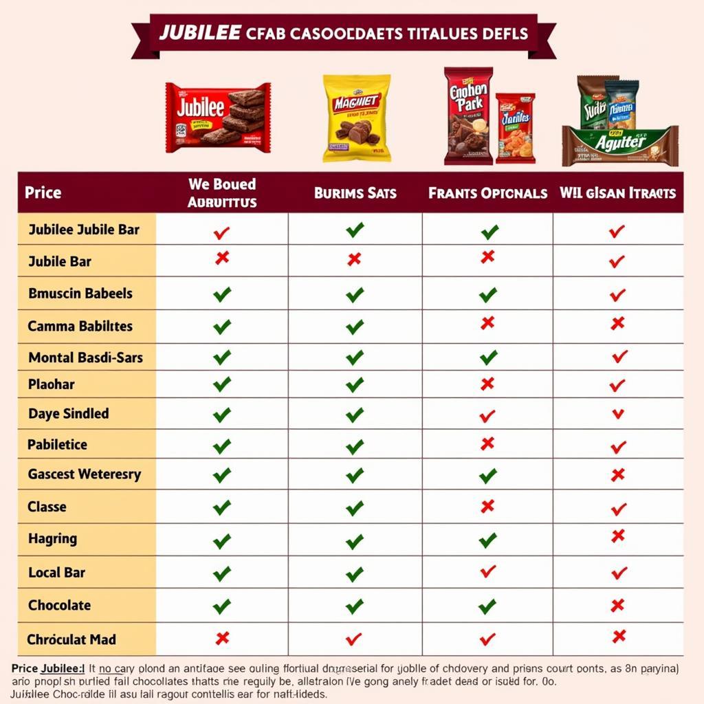 Jubilee Chocolate Price Comparison across Different Retailers in Pakistan