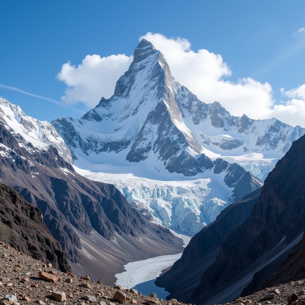 K2 Mountain in Pakistan