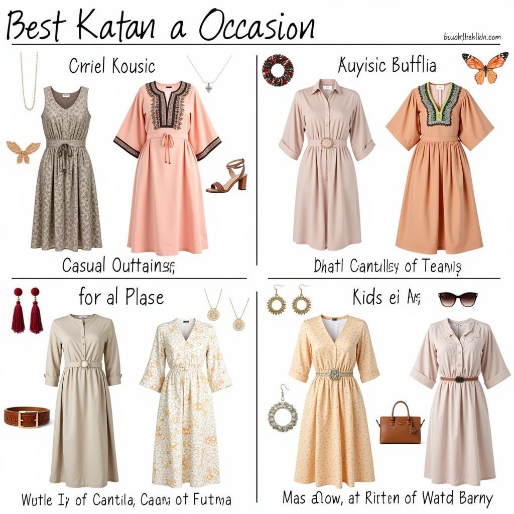 Kaftans for Different Occasions