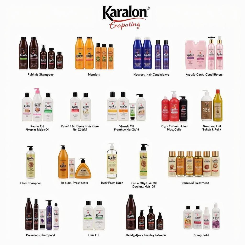 Diverse Karalon Product Line for Hair Care