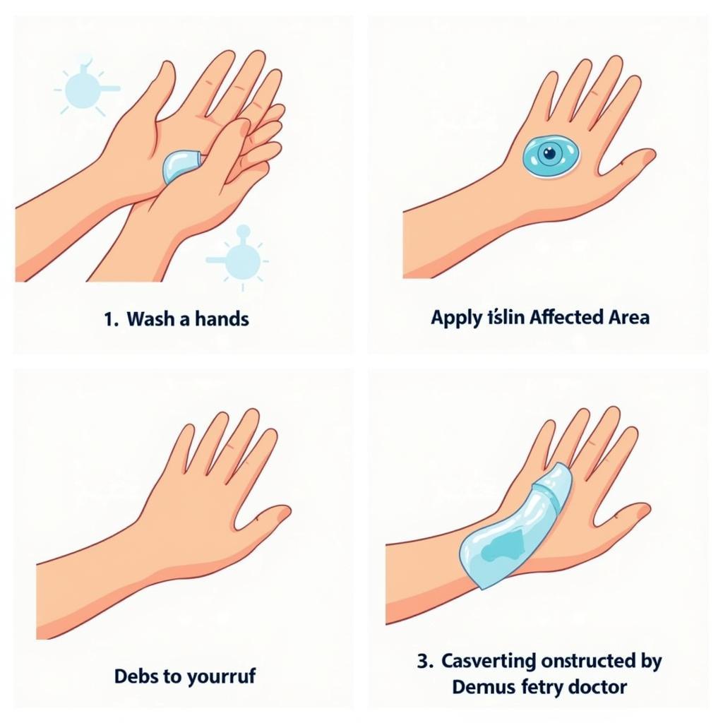 Applying Kenacomb Cream Correctly