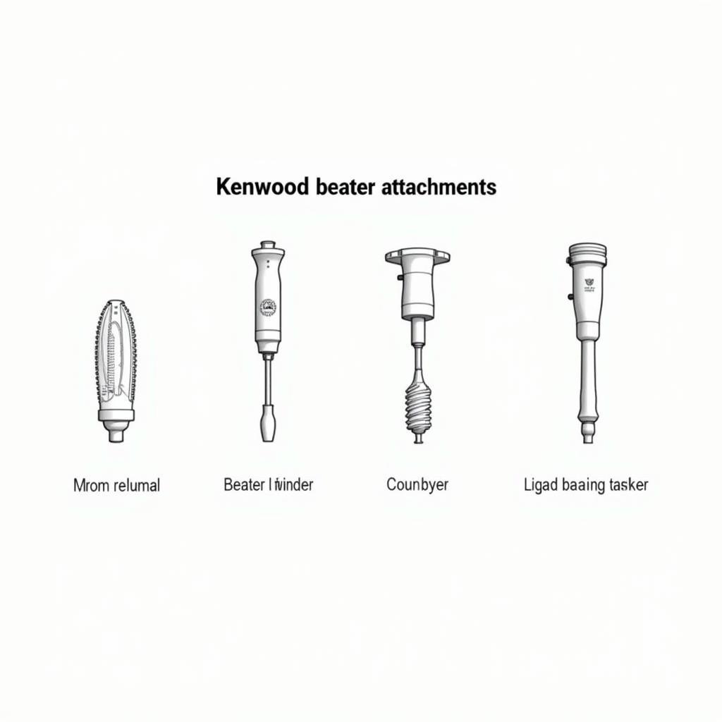 Guide to Kenwood Electric Beater Attachments