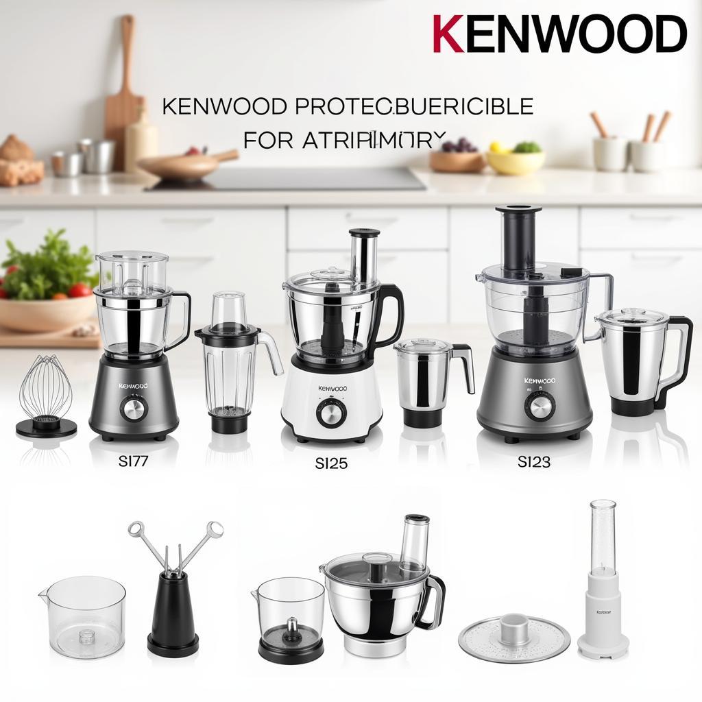 Kenwood Food Processor Models in Pakistan