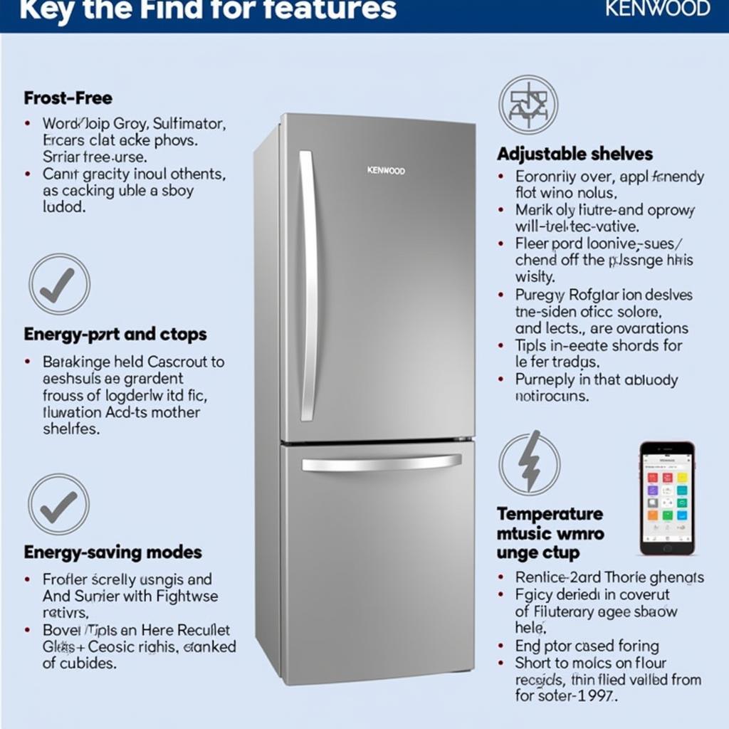 Kenwood Fridge Features and Benefits