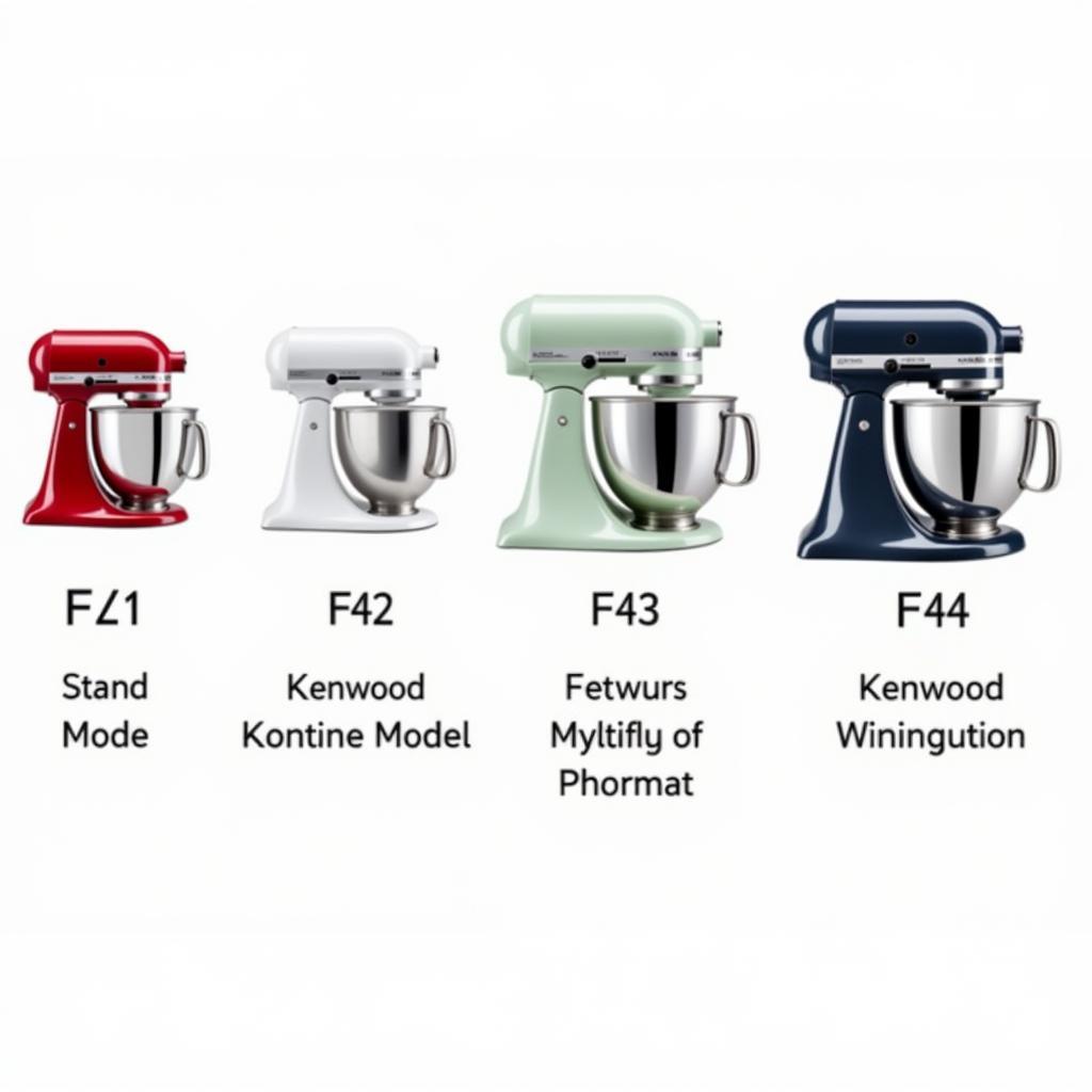 Kenwood Stand Mixer Models Comparison