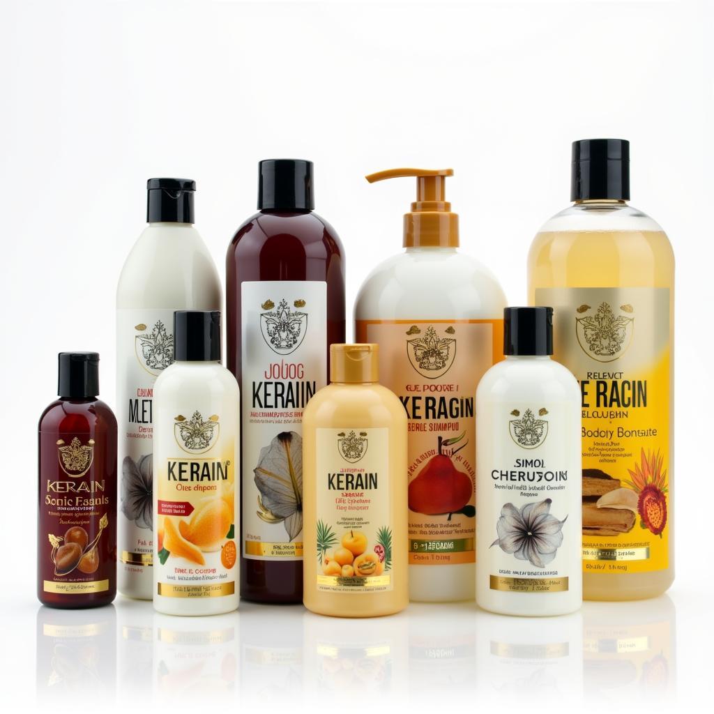 Keratin Shampoo Bottles Available in Pakistan