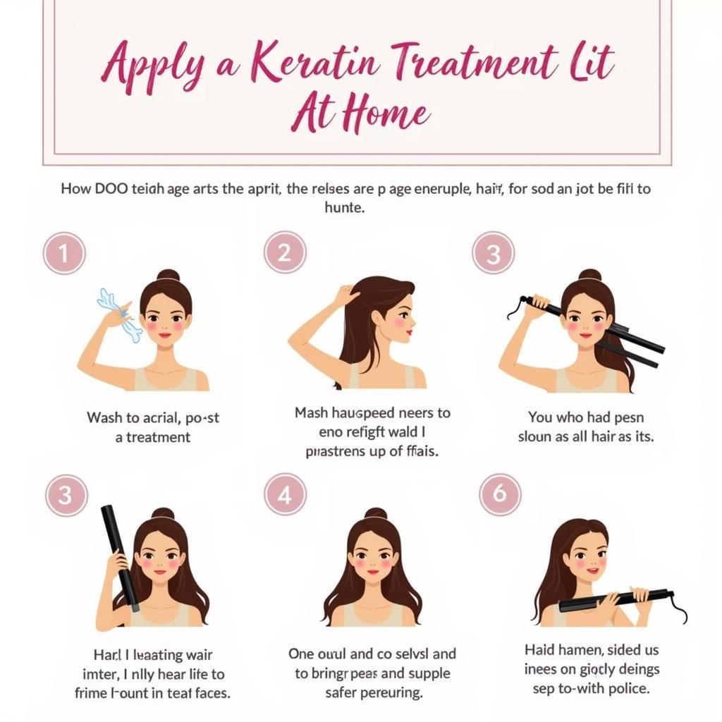 Keratin Treatment Application Steps at Home in Pakistan