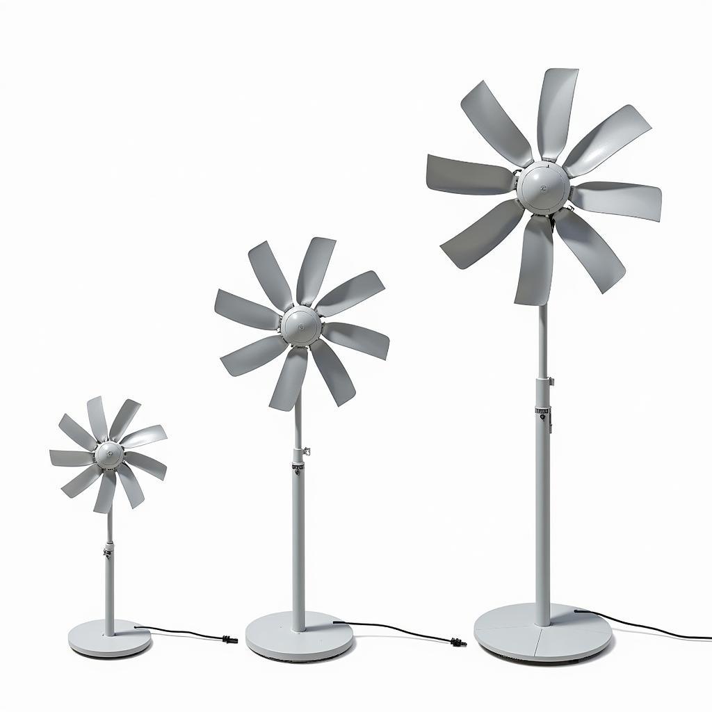 Khursheed Solar Fan Sizes and Variations