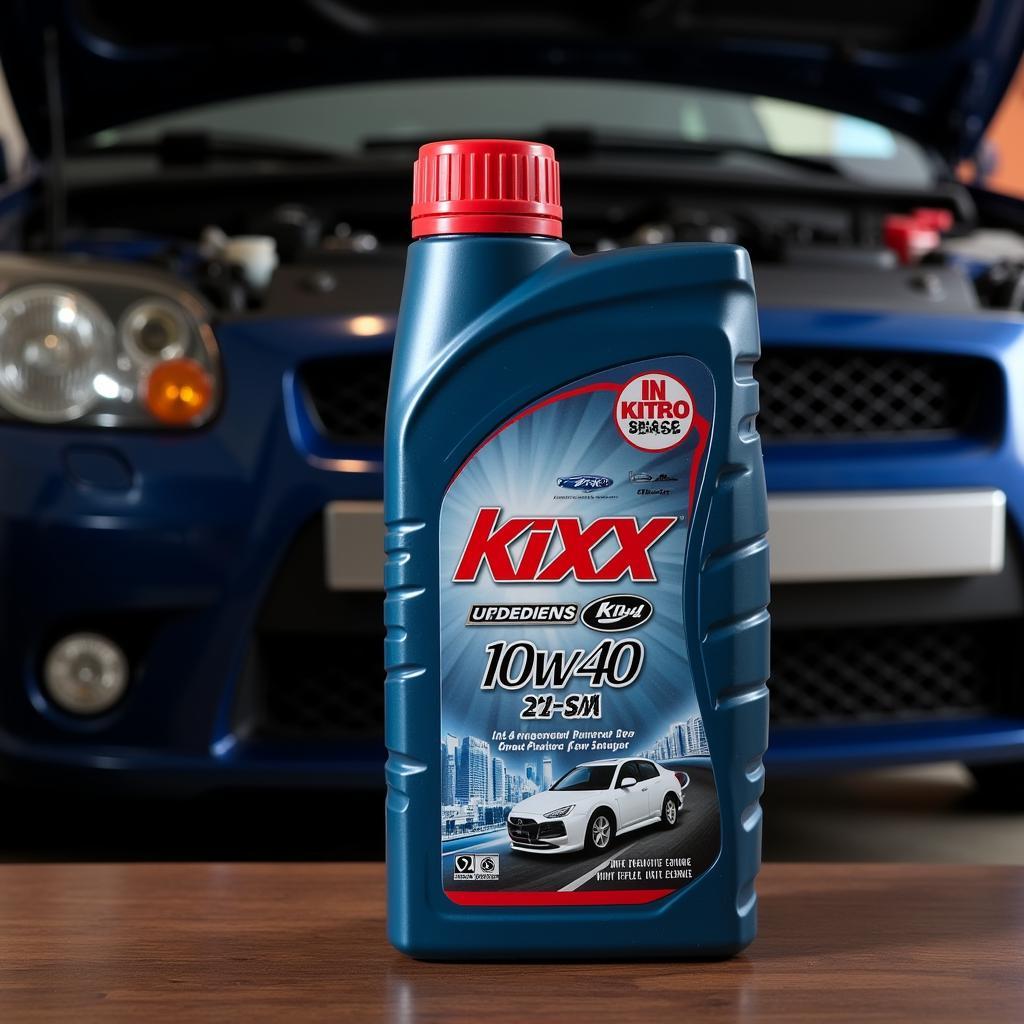 Kixx 10w40 Engine Oil Bottle in Pakistan