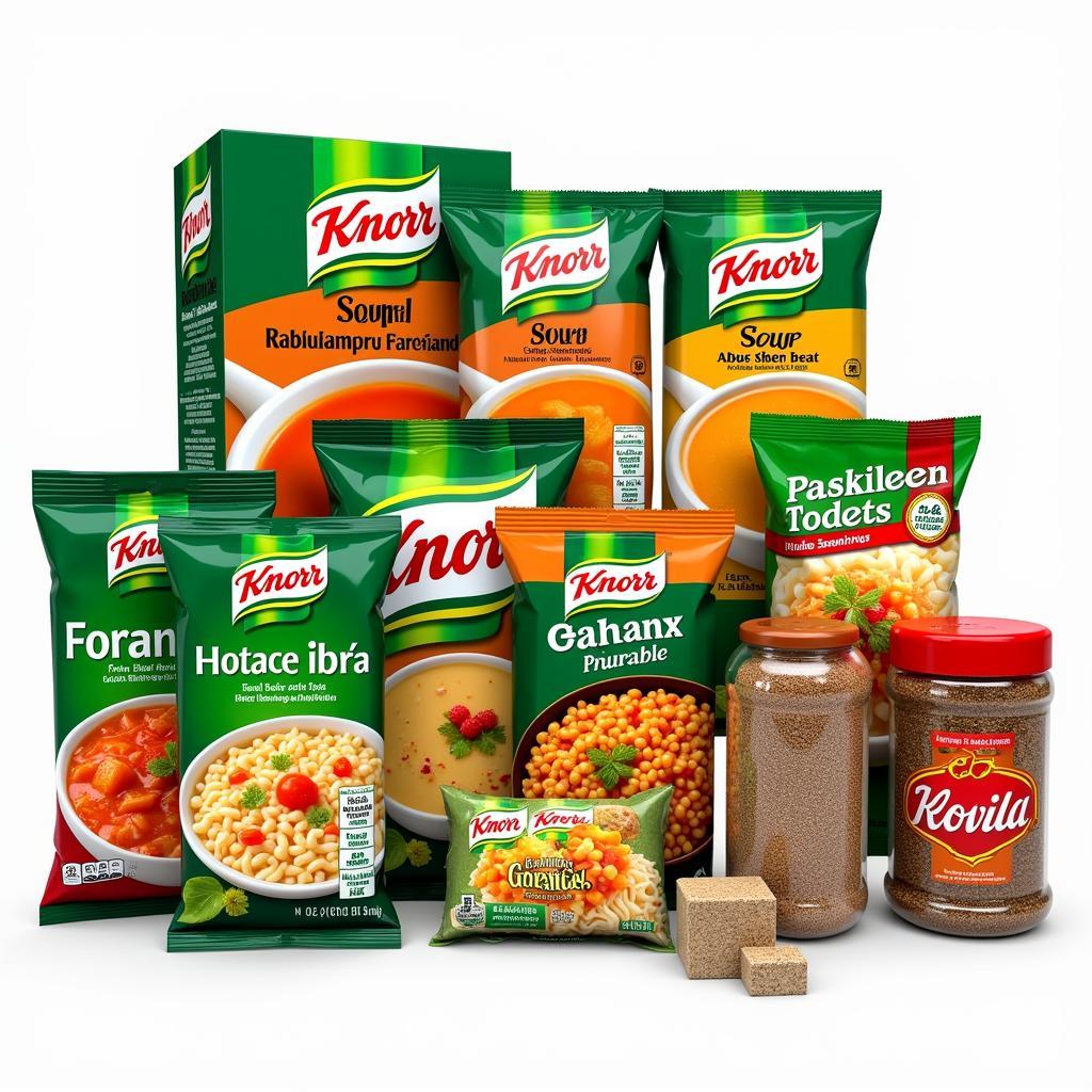 Knorr Products Available in Pakistan