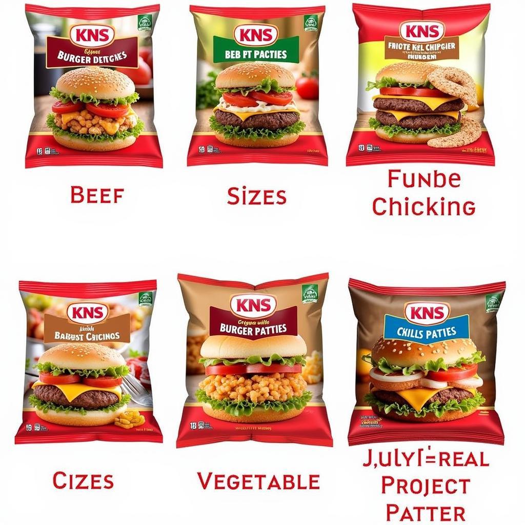 KNS Burger Patties Variety