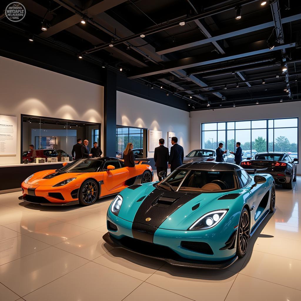 Koenigsegg Showroom in Pakistan