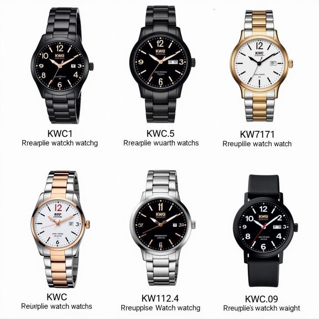 KWC Quartz Watch Models Available in Pakistan