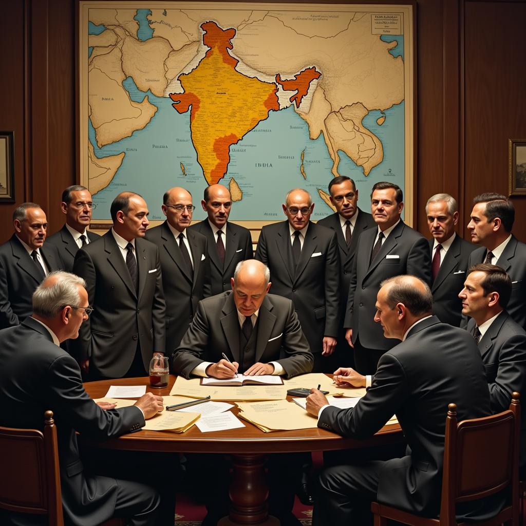 Signing of the Lahore Resolution 1940