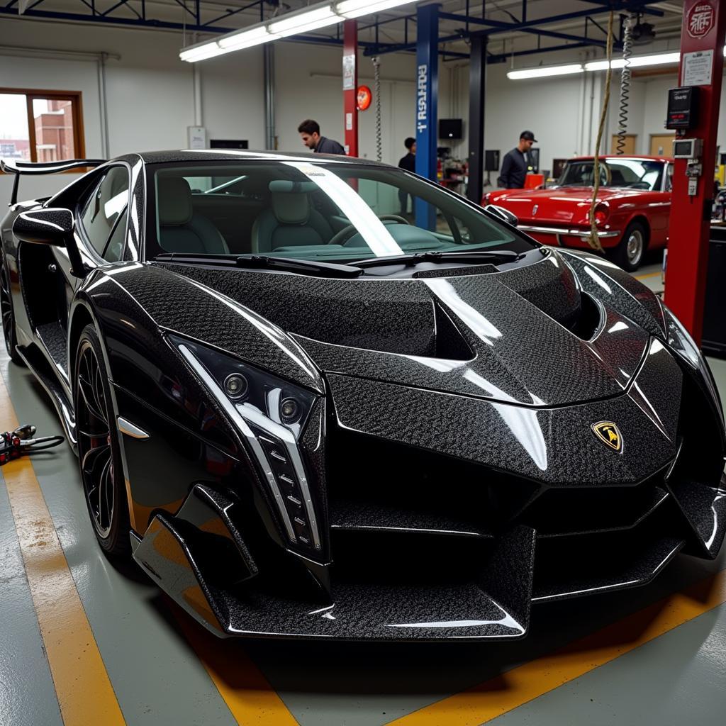 Lamborghini Veneno Maintenance in Pakistan