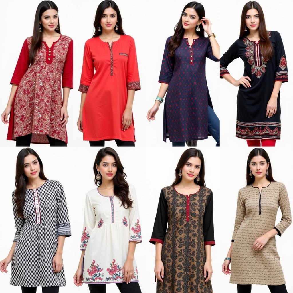 Latest Kurti Trends Online in Pakistan