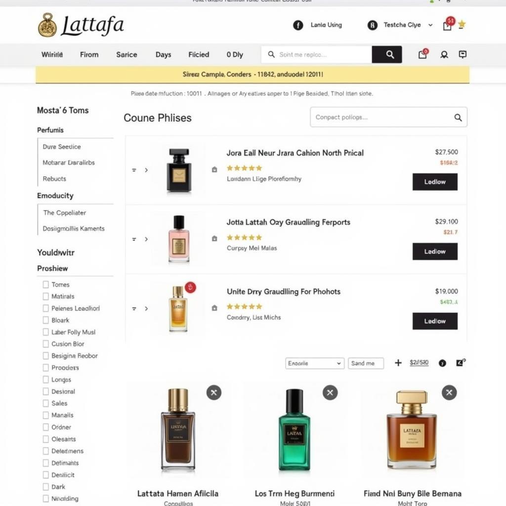 Lattafa Perfumes on an Online Store in Pakistan