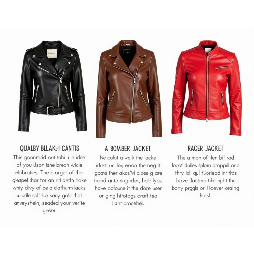 Different Leather Jacket Styles Available in Pakistan - From biker to bomber, finding the perfect fit for your personality.