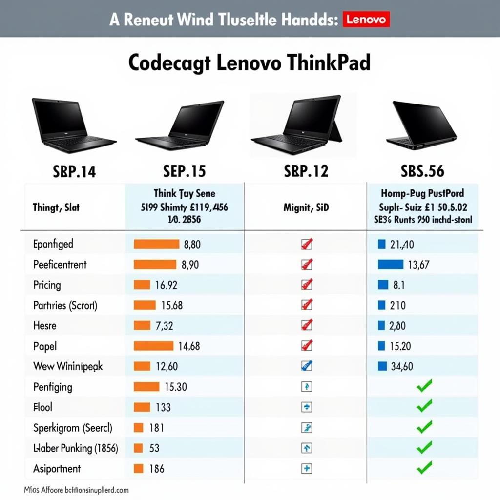 Lenovo ThinkPad Models Comparison