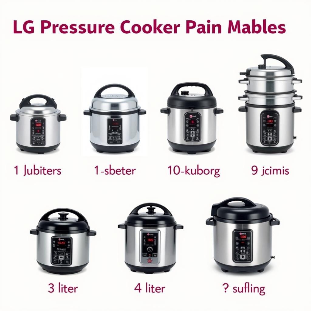 LG Pressure Cooker Models Available in Pakistan