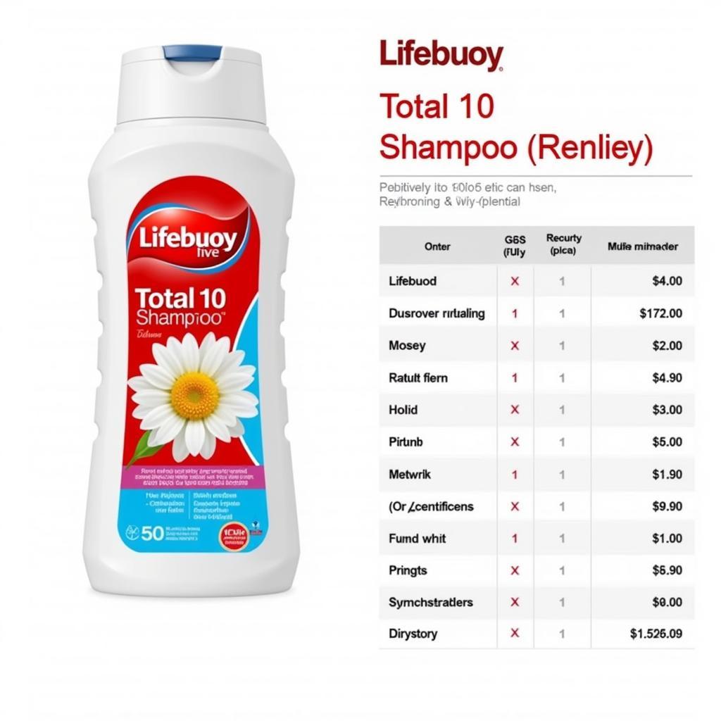 Lifebuoy Total 10 Shampoo 400ml Price Comparison in Pakistan