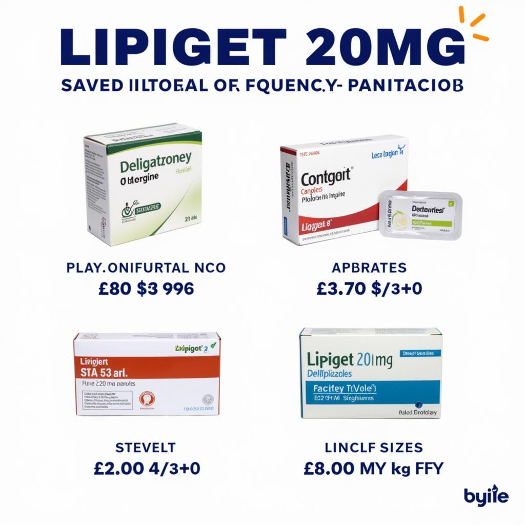 Lipiget 20mg packaging and pricing variations in Pakistan