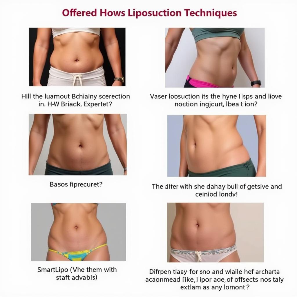 Different Liposuction Techniques Available in Islamabad