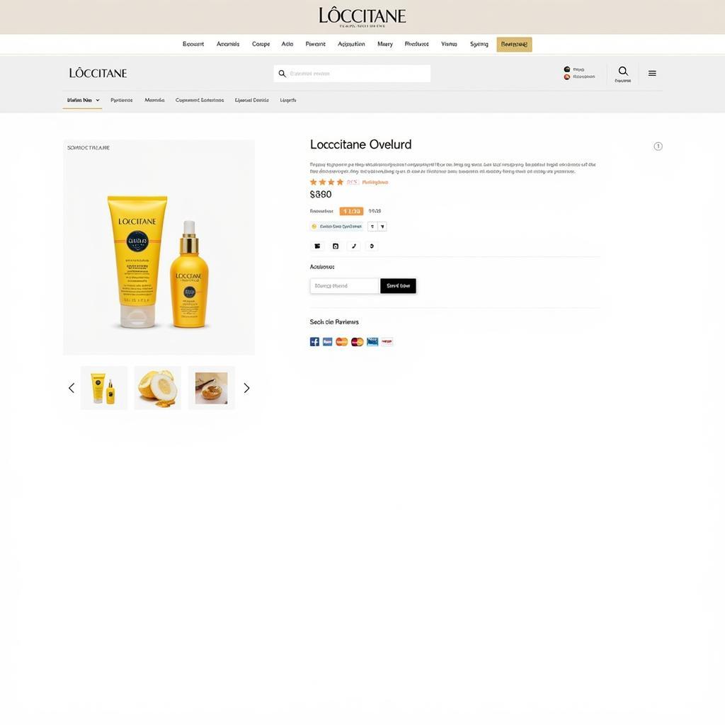 Shopping Loccitane Online in Pakistan