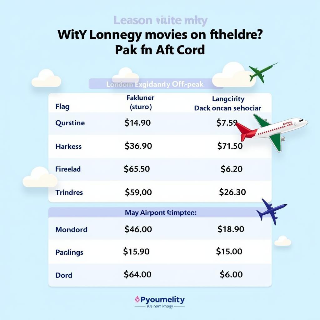 Comparing Flight Prices from London to Pakistan