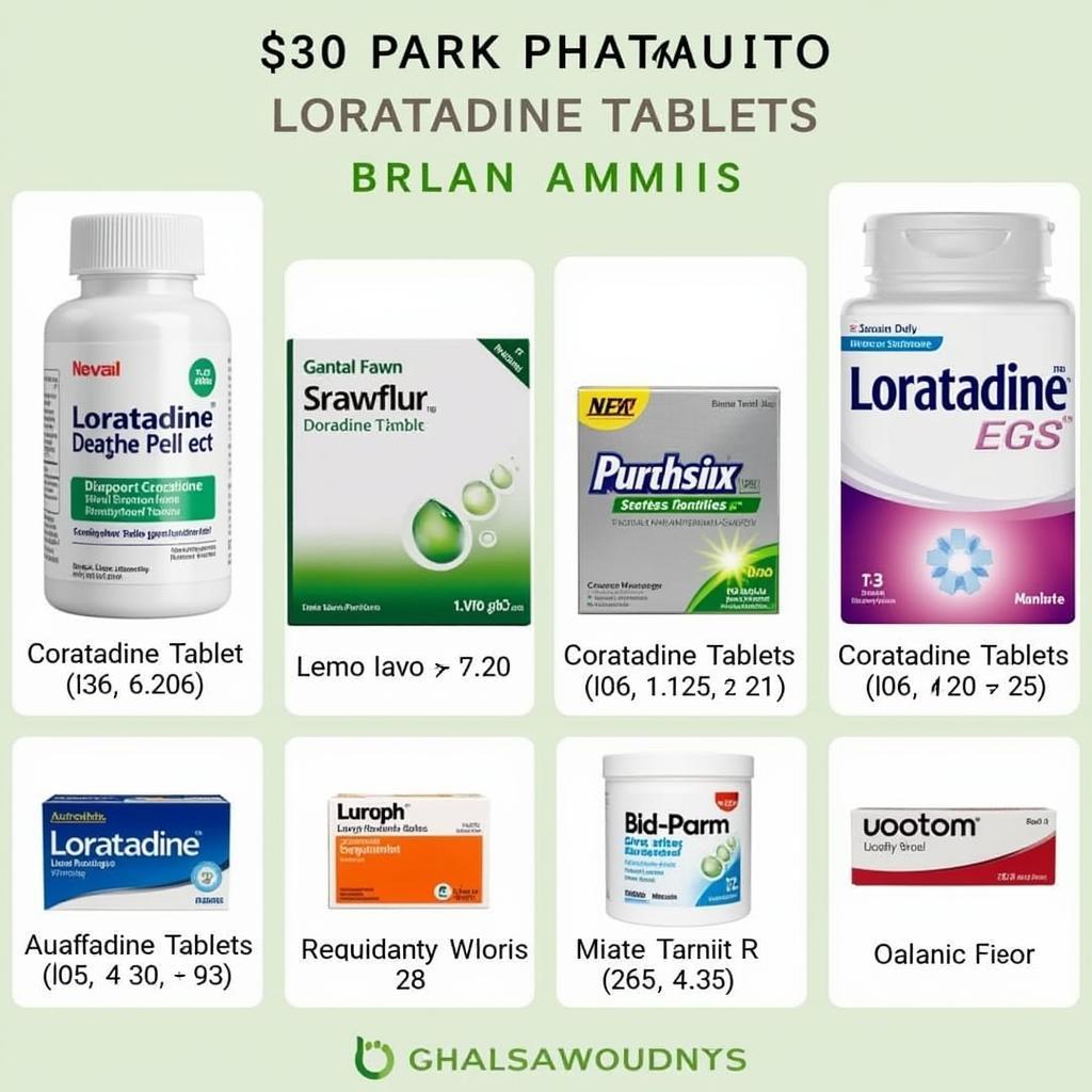 Loratadine tablets available in Pakistan