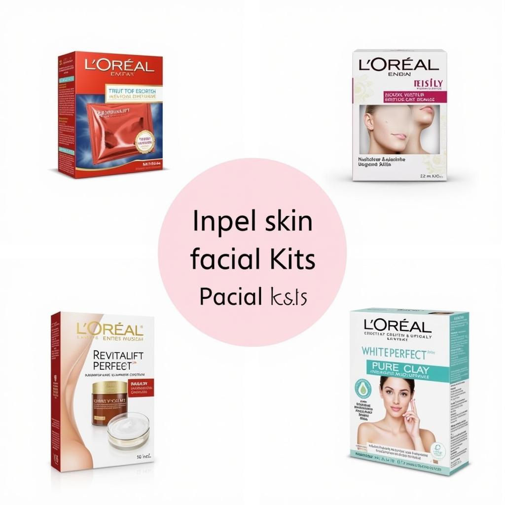 L'Oreal Facial Kits Variety in Pakistan