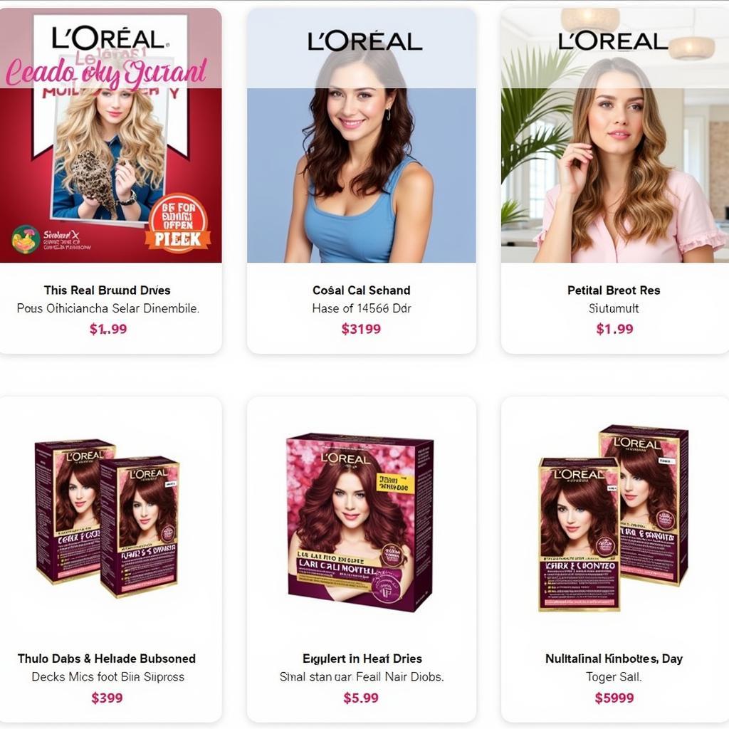 Finding L'Oreal Hair Dye Deals Online in Pakistan