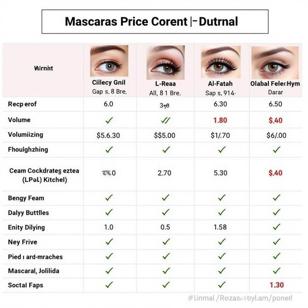 L'Oreal Mascara Price Comparison Pakistan