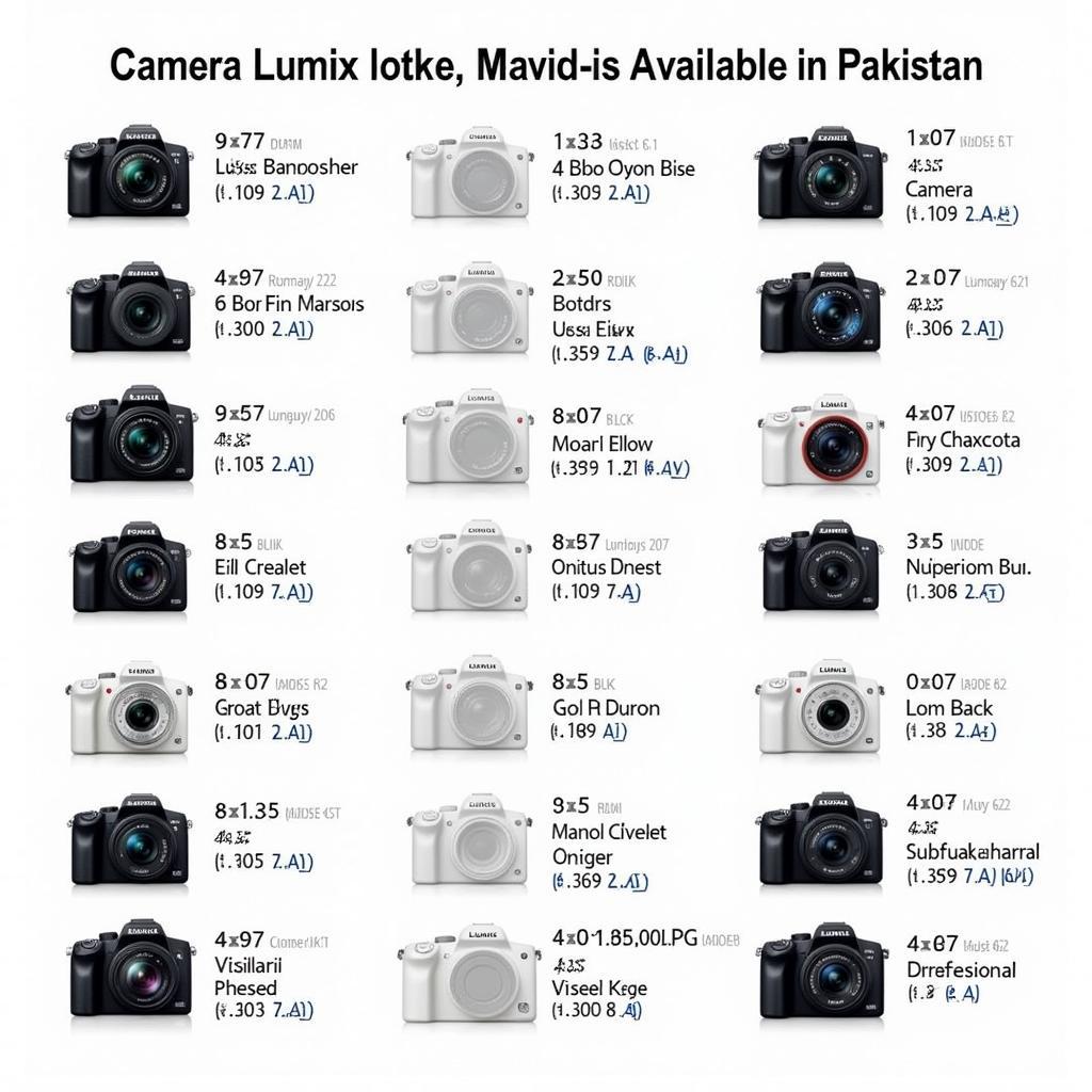 Lumix Camera Models Available in Pakistan