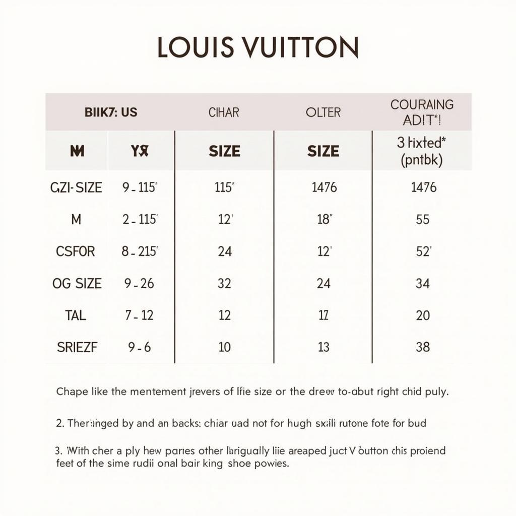 LV Shoe Sizing Chart: A comprehensive guide to finding the perfect fit for your Louis Vuitton shoes