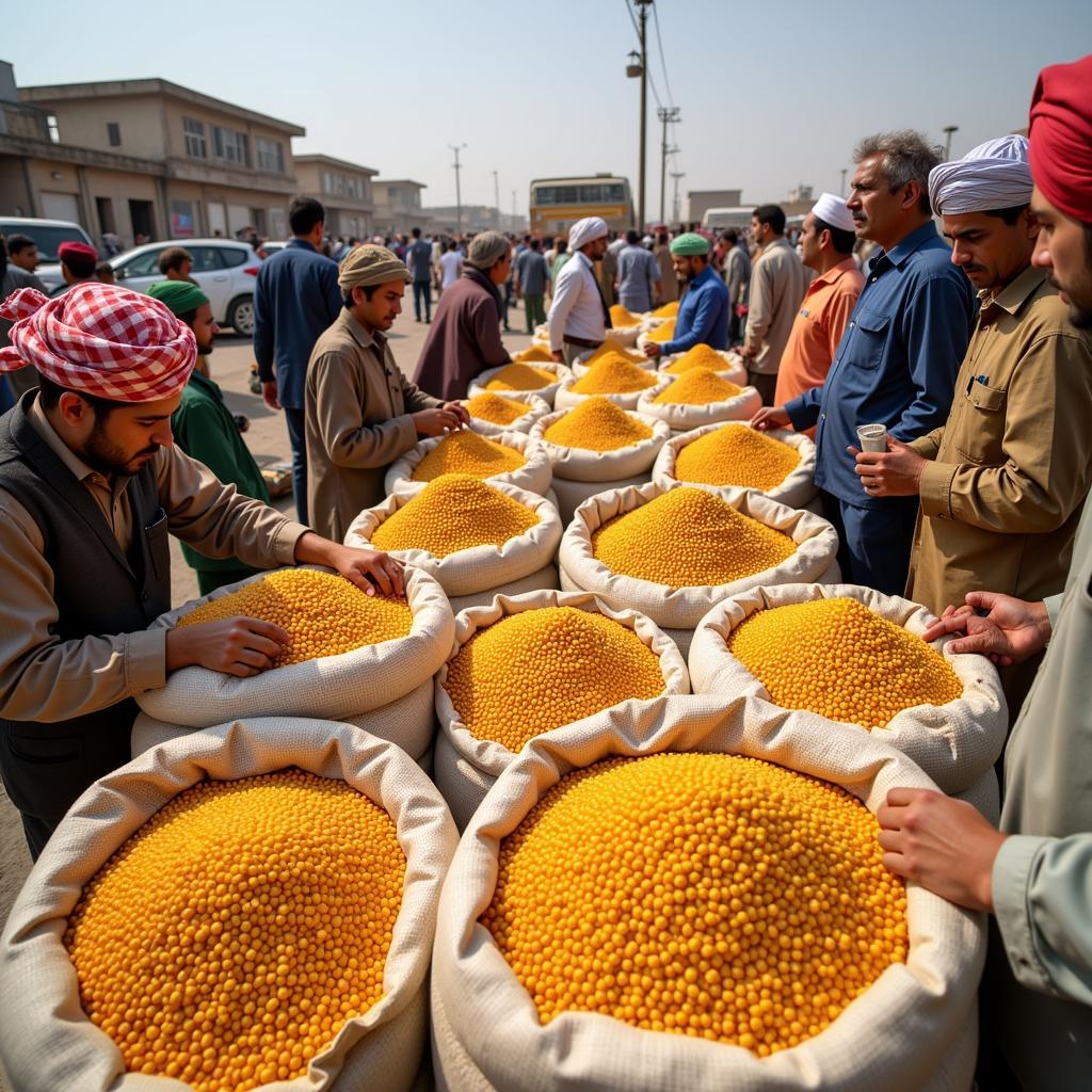 Maize Market in Pakistan