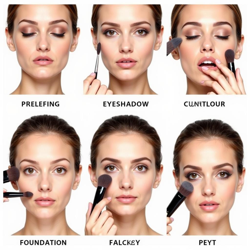 Makeup Brush Application Techniques