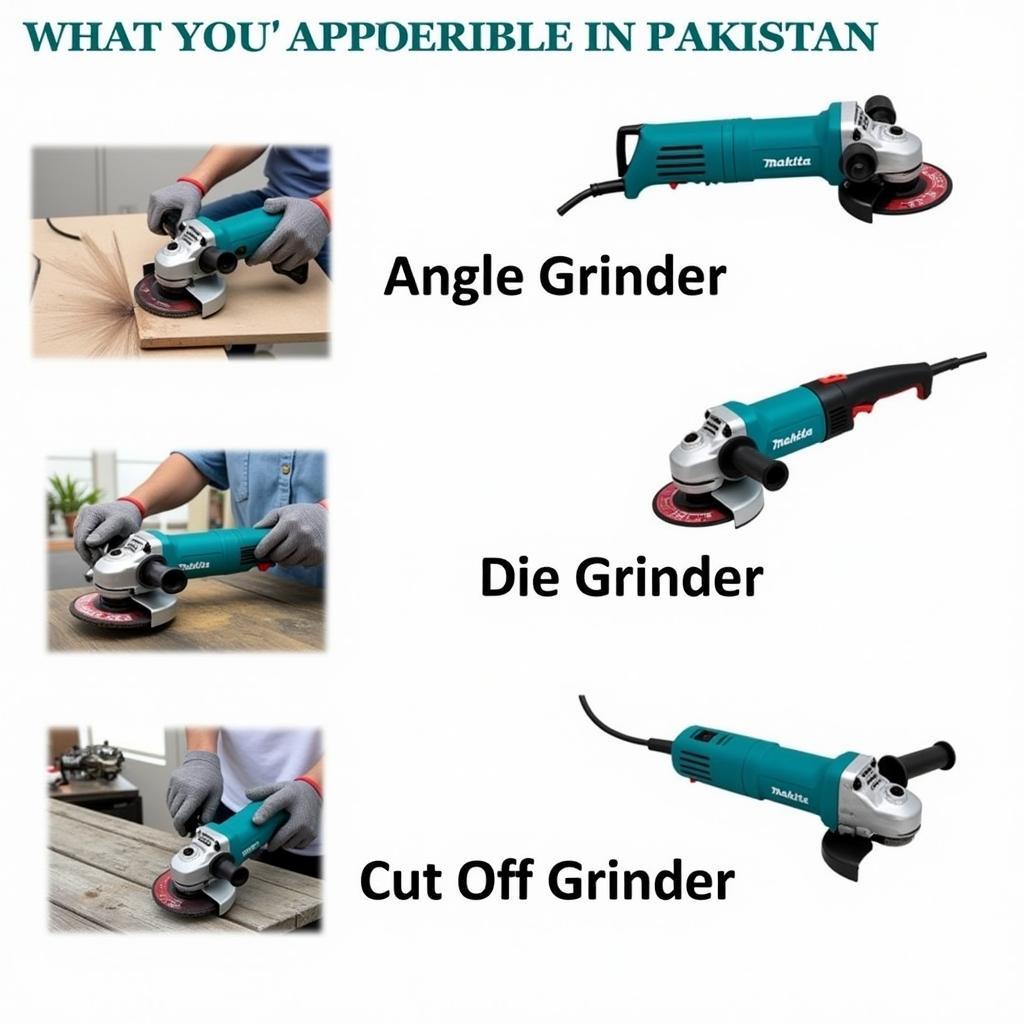 Makita Grinder Types Available in Pakistan