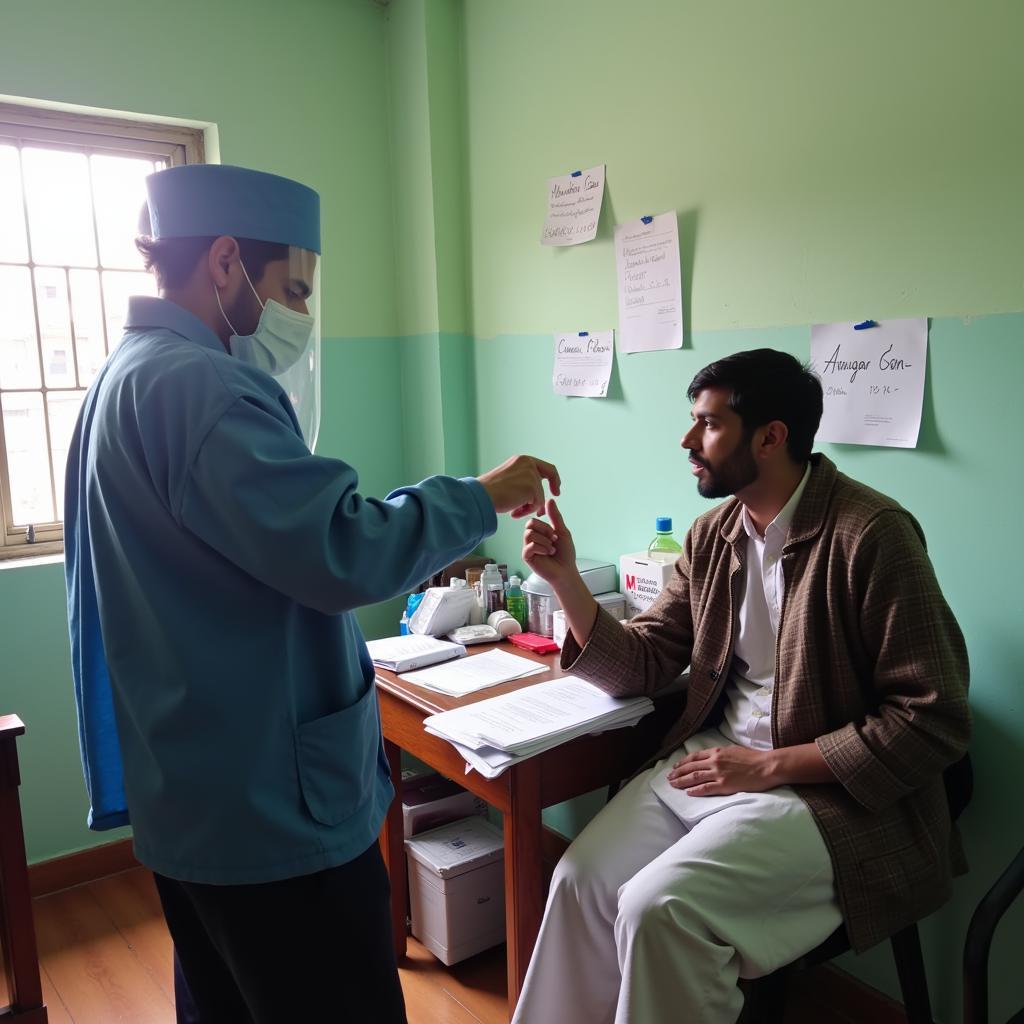 Malaria Testing Clinic in Pakistan